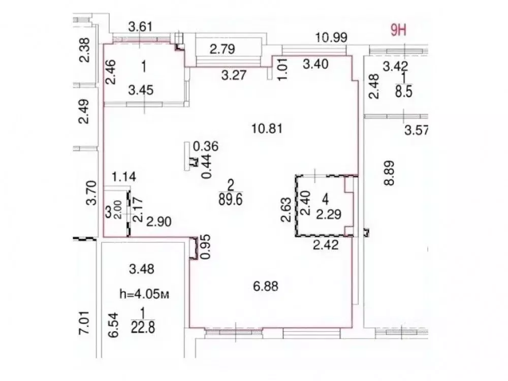 Помещение свободного назначения в Москва ул. Бехтерева, 25к2 (105 м) - Фото 2