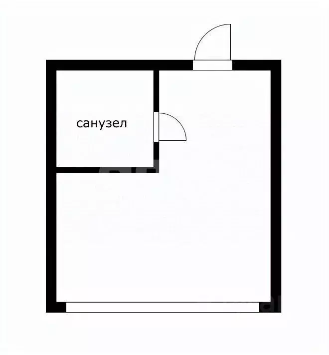 Студия Краснодарский край, Сочи Донская мкр, ул. Гончарова, 10 (23.0 ... - Фото 2