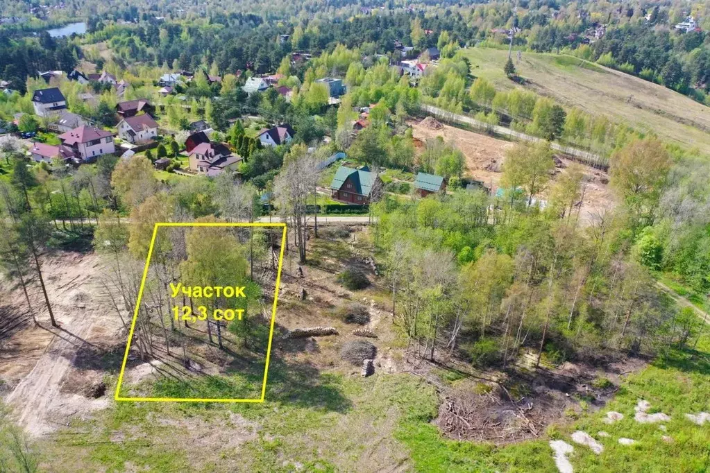 Участок в Ленинградская область, Всеволожский район, Токсовское ... - Фото 0