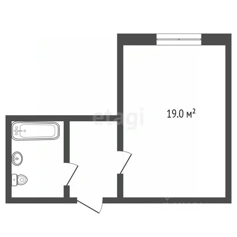 Комната Ямало-Ненецкий АО, Новый Уренгой ул. Геологоразведчиков, 2Б ... - Фото 2