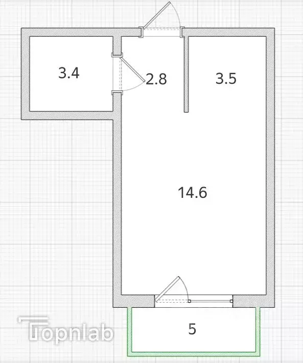 Студия Иркутская область, Иркутский муниципальный округ, Маркова рп, ... - Фото 2