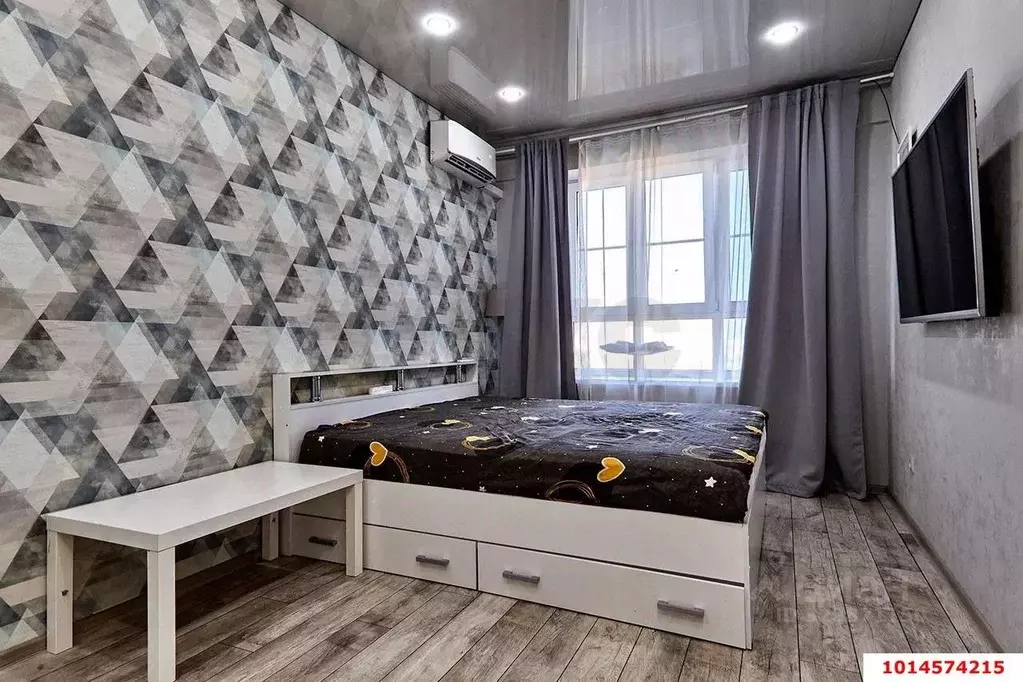 1-к кв. Краснодарский край, Краснодар Камвольно-суконный Комбинат мкр, ... - Фото 1