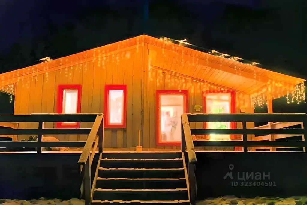 Дом в Алтай, Чемальский район, с. Турбаза Катунь  (84 м) - Фото 1