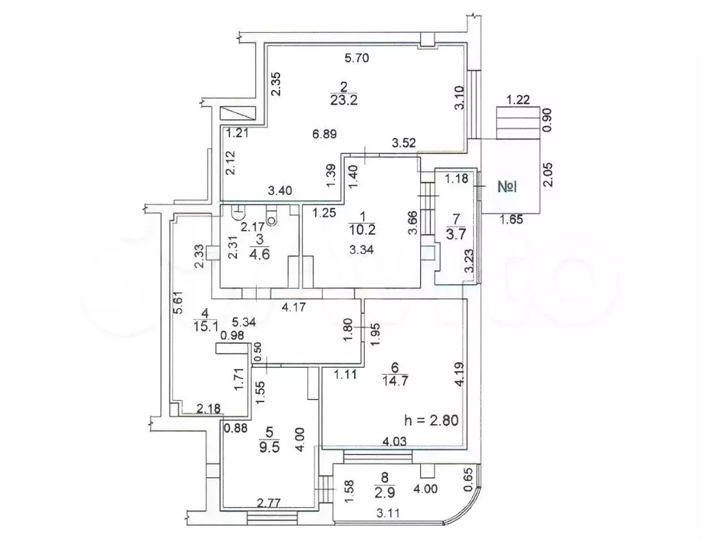 Свободного назначения, 81 м - Фото 0