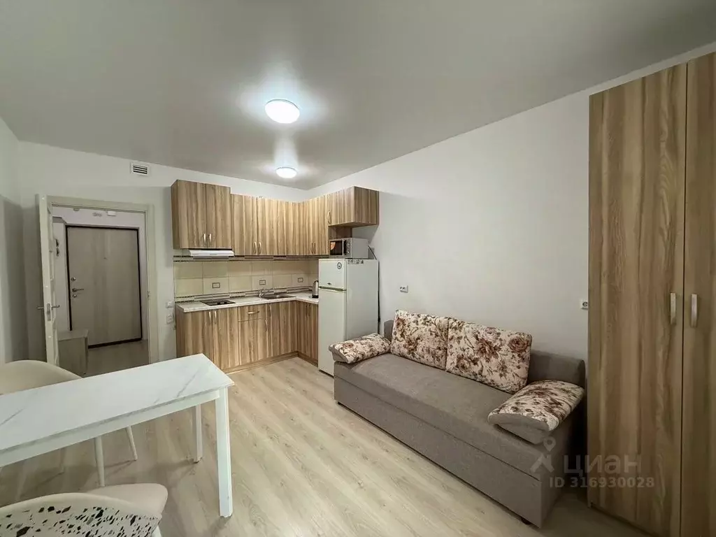Студия Санкт-Петербург Парашютная ул., 44к1 (21.6 м) - Фото 0