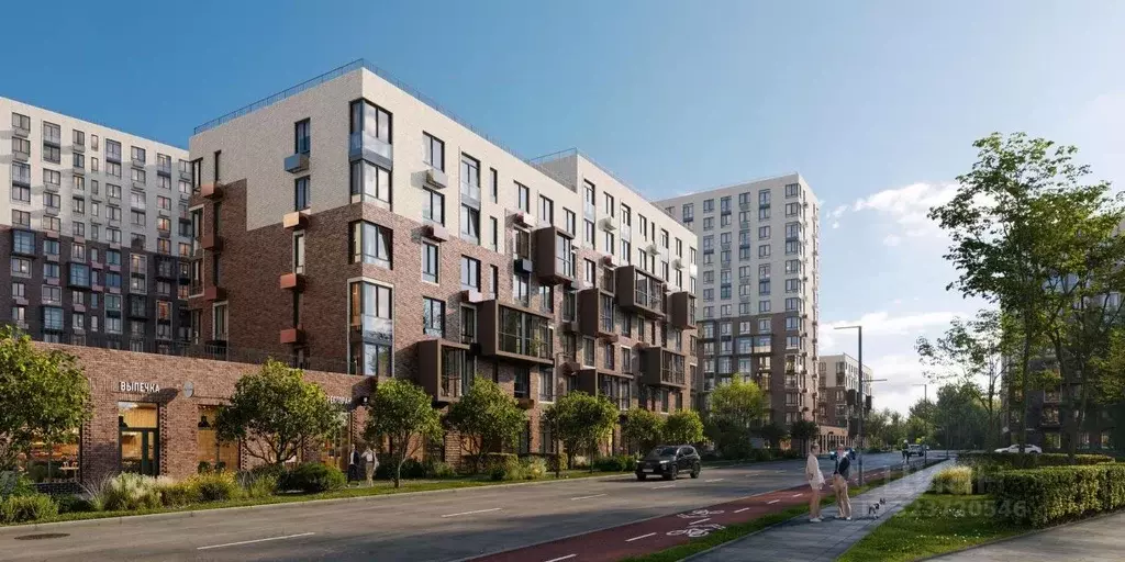 3-к кв. Москва д. Большое Свинорье, ш. Боровское, 62к6 (74.42 м) - Фото 2