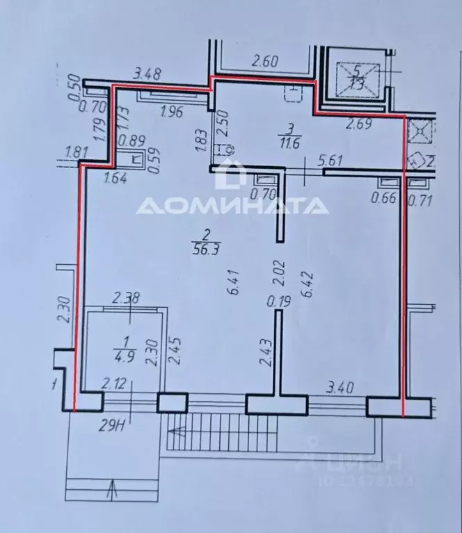 Помещение свободного назначения в Санкт-Петербург ул. Русановская, 28 ... - Фото 0