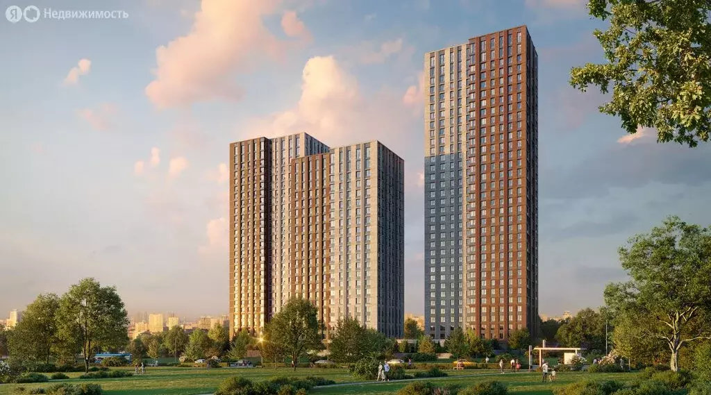 3-комнатная квартира: Москва, ЖК Твелв, 3 (66.7 м) - Фото 0