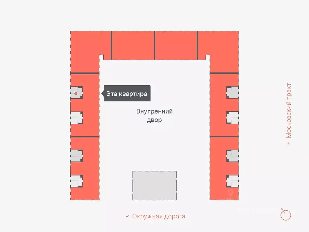 1-к кв. Тюменская область, Тюмень Кремлевская ул., 95 (32.2 м) - Фото 1