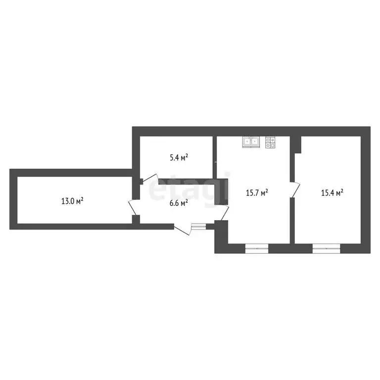 2-комнатная квартира: Пятигорск, проспект Кирова, 5 (56.1 м) - Фото 0