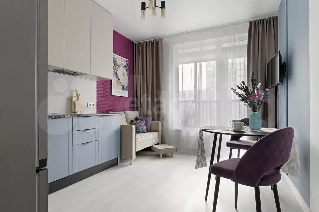 1-к. квартира, 40 м, 7/15 эт. - Фото 0