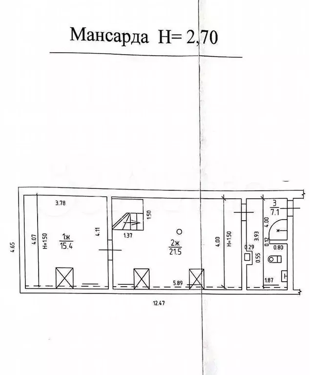 3-к. квартира, 86,4 м, 4/5 эт. - Фото 1