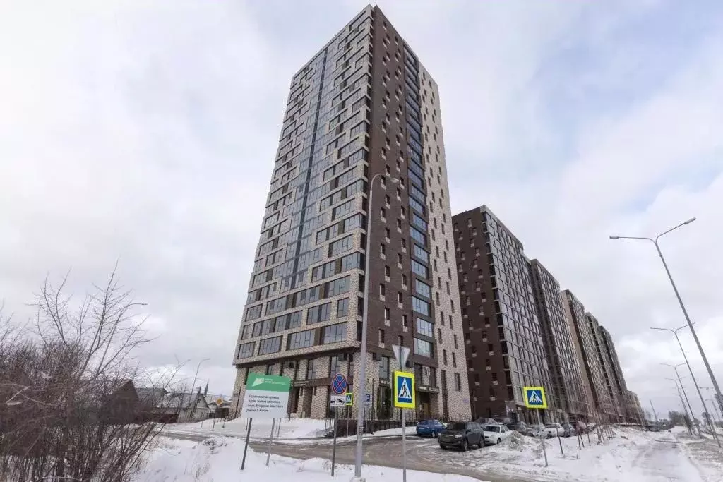 2-к кв. Татарстан, Казань Бухарская ул., 32к1 (65.0 м) - Фото 1