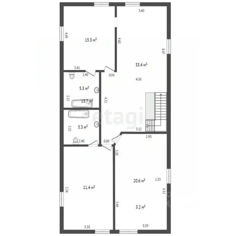 Дом в Ленинградская область, Гатчинский муниципальный округ, пос. ... - Фото 1