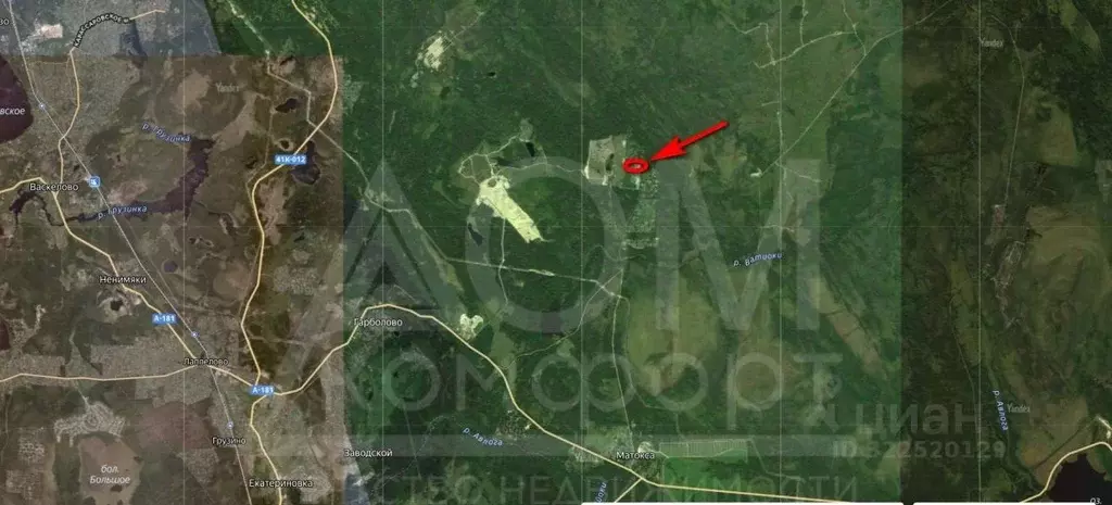 Участок в Ленинградская область, Всеволожский район, Куйвозовское ... - Фото 2