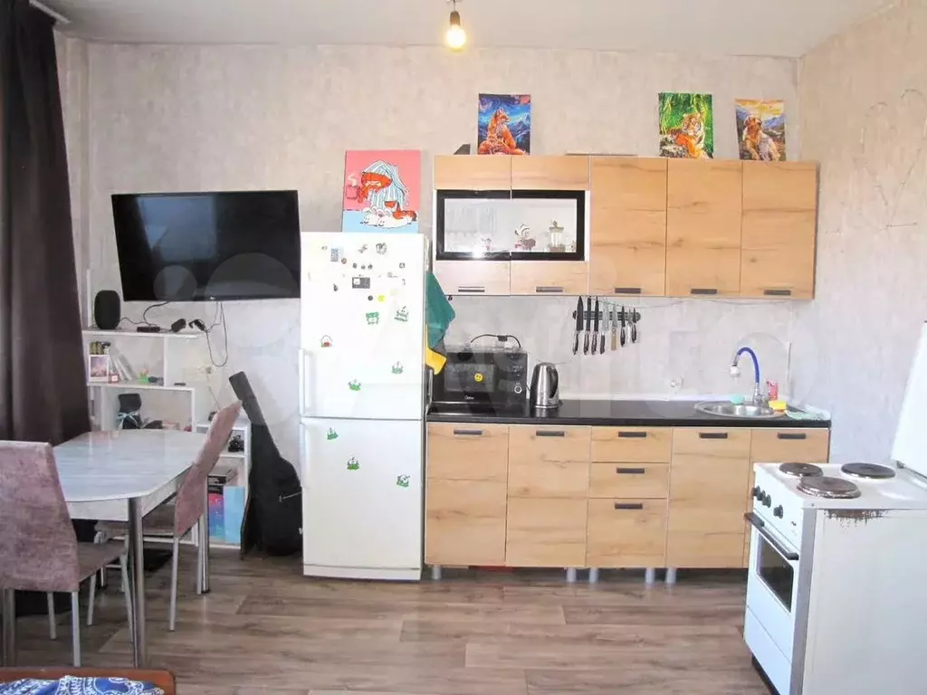 Квартира-студия, 28,1 м, 8/9 эт. - Фото 1