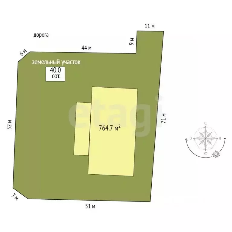 Склад в Чувашия, с. Батырево ул. Мичурина, 22 (765 м) - Фото 1