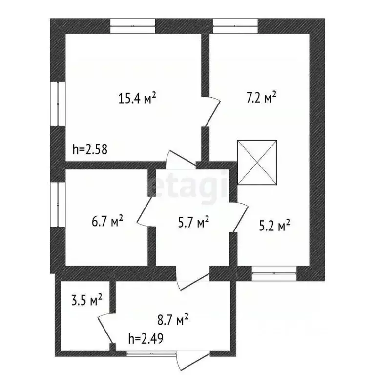 Дом в Амурская область, Ивановский муниципальный округ, с. Богородское ... - Фото 1