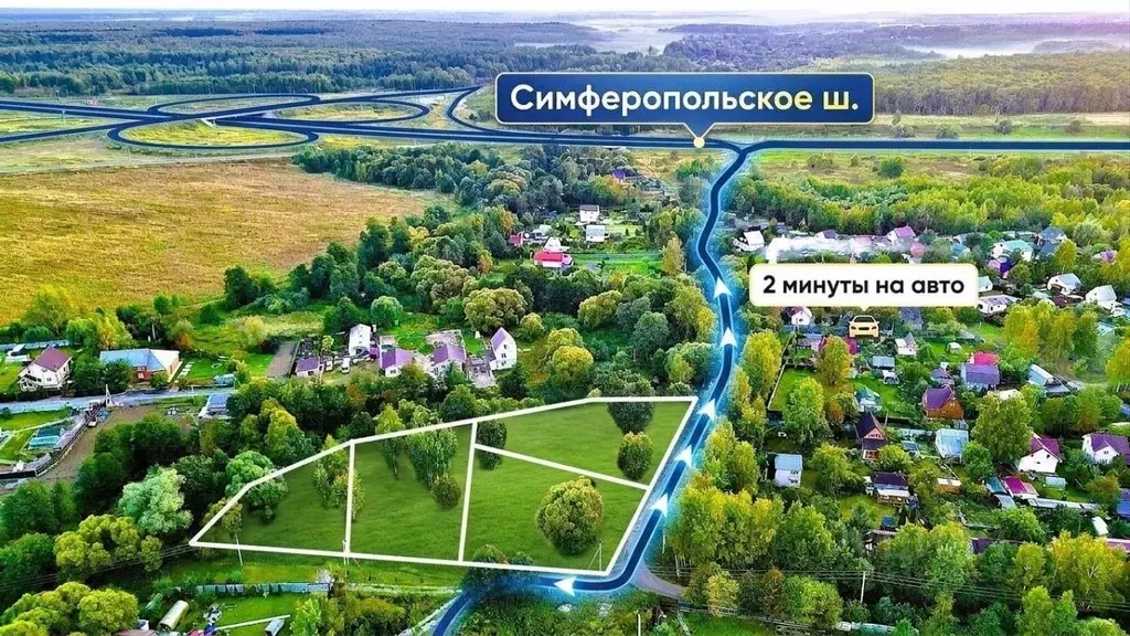 Участок в Московская область, Чехов муниципальный округ, д. Курниково  ... - Фото 2