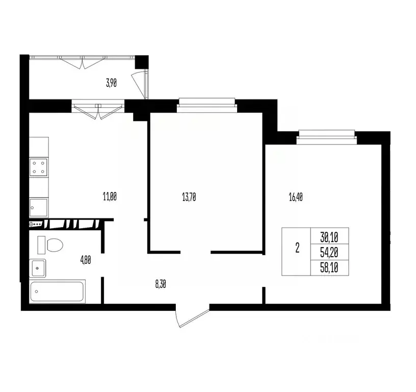 Свободной планировки кв. Волгоградская область, Волгоград 131-й мкр, ... - Фото 0