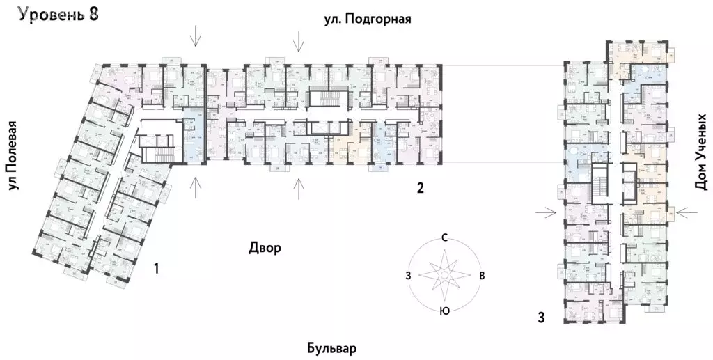 Квартира-студия: Тюмень, Подгорная улица, 73 (26.38 м) - Фото 1