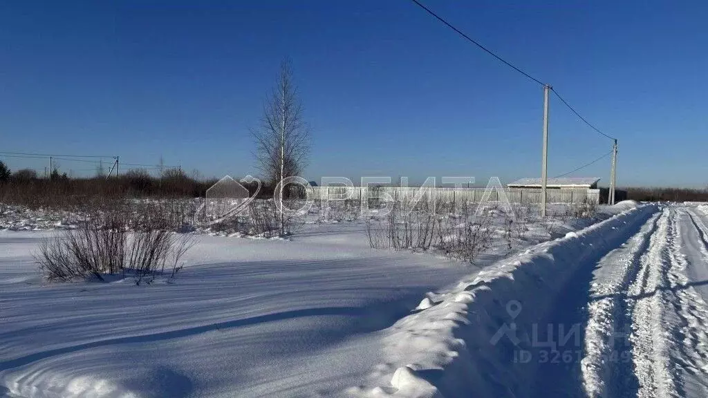 Участок в Тюменская область, Тюменский муниципальный округ, д. ... - Фото 2