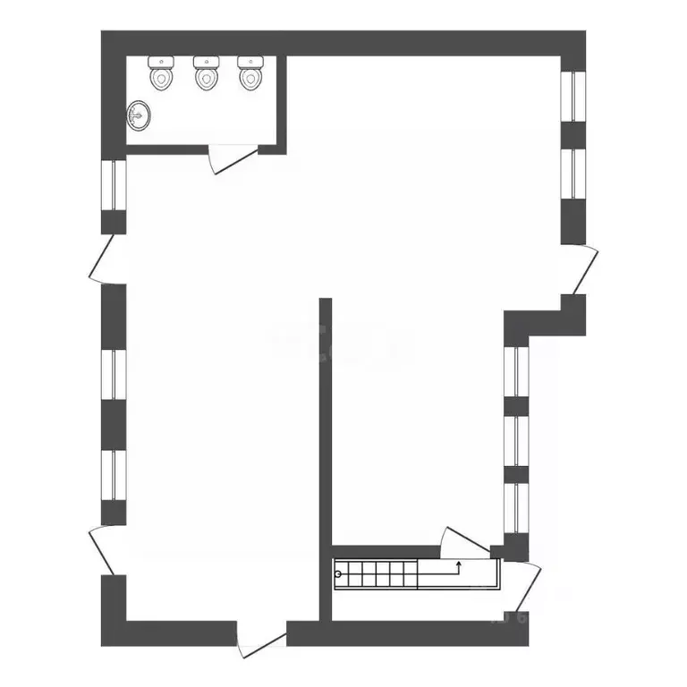 Помещение свободного назначения в Мордовия, Саранск ул. Победы, 1Б (81 ... - Фото 1