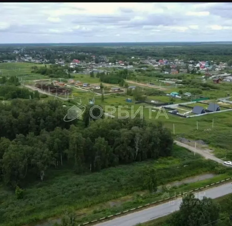 Участок в Тюменская область, Тюменский район Салаирский тракт, 14-й км ... - Фото 0