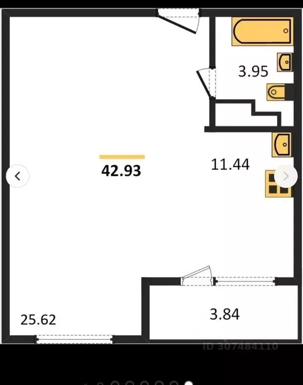 1-к кв. Татарстан, Зеленодольск ул. Ленина, 11к2 (42.0 м) - Фото 0