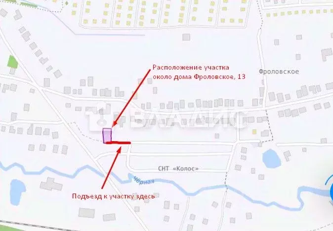 Участок в Нижегородская область, Нижний Новгород д. Фроловское,  (8.0 ... - Фото 1