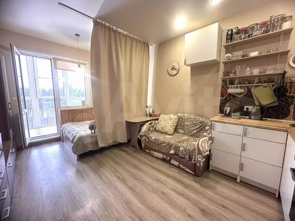 Квартира-студия, 28,6 м, 8/17 эт. - Фото 1
