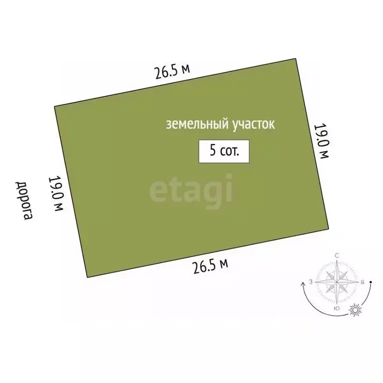 Участок в Тюменская область, Нижнетавдинский муниципальный округ, ... - Фото 2