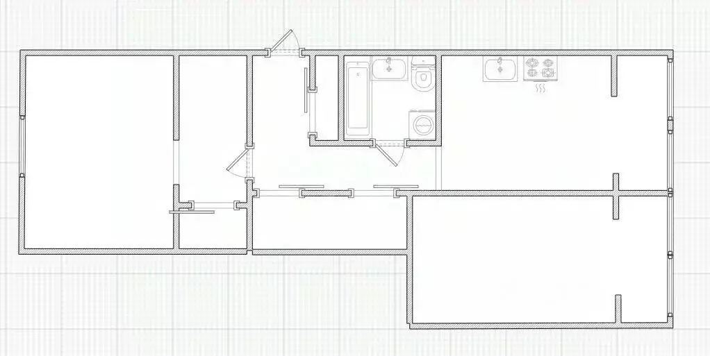 3-к кв. Костромская область, Волгореченск ул. Имени 50-летия ... - Фото 2