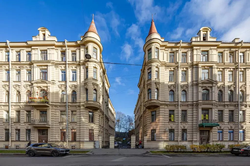 1-к кв. Санкт-Петербург ул. Писарева, 18 (45.8 м) - Фото 0