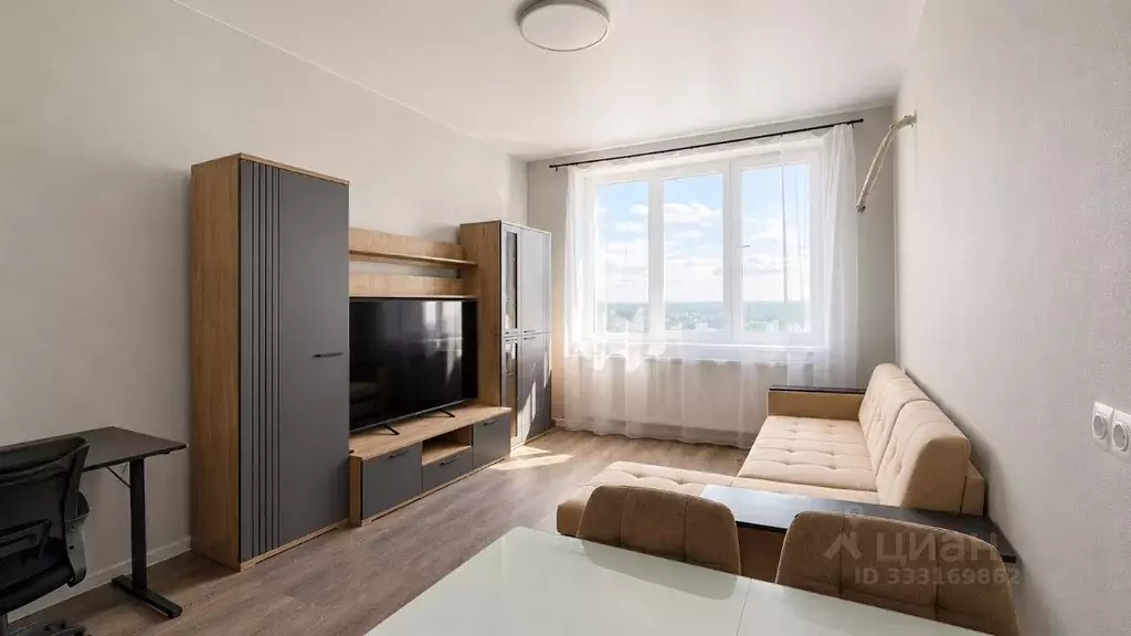 Студия Москва проезд Серебрякова, 11к2 (26.2 м) - Фото 1