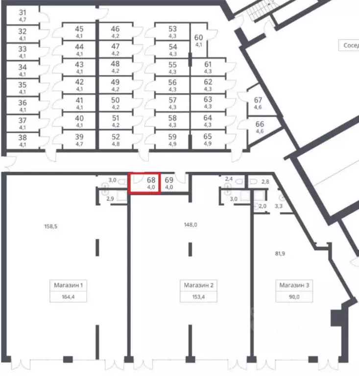 Склад в Новосибирская область, Новосибирск Красный просп., 236 (4 м) - Фото 1