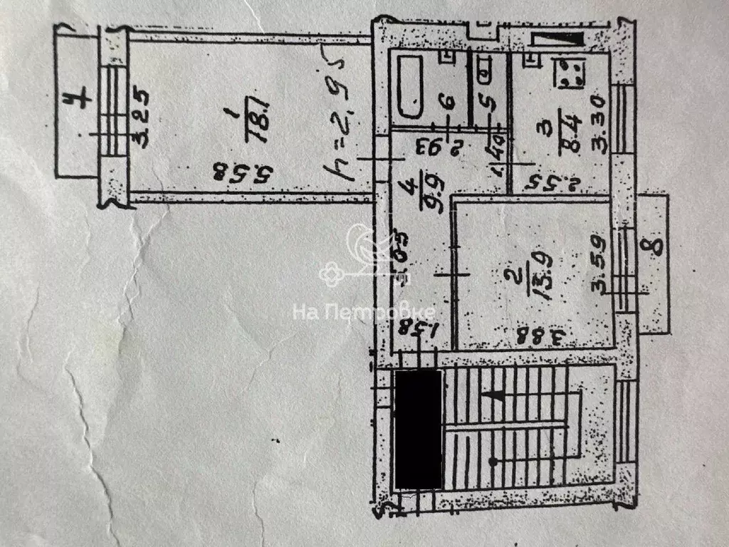 2-к кв. Московская область, Королев Октябрьская ул., 8 (55.3 м) - Фото 1