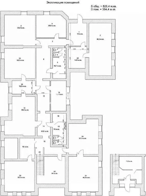Офис в Костромская область, Кострома ул. Долматова, 1 (526 м) - Фото 2