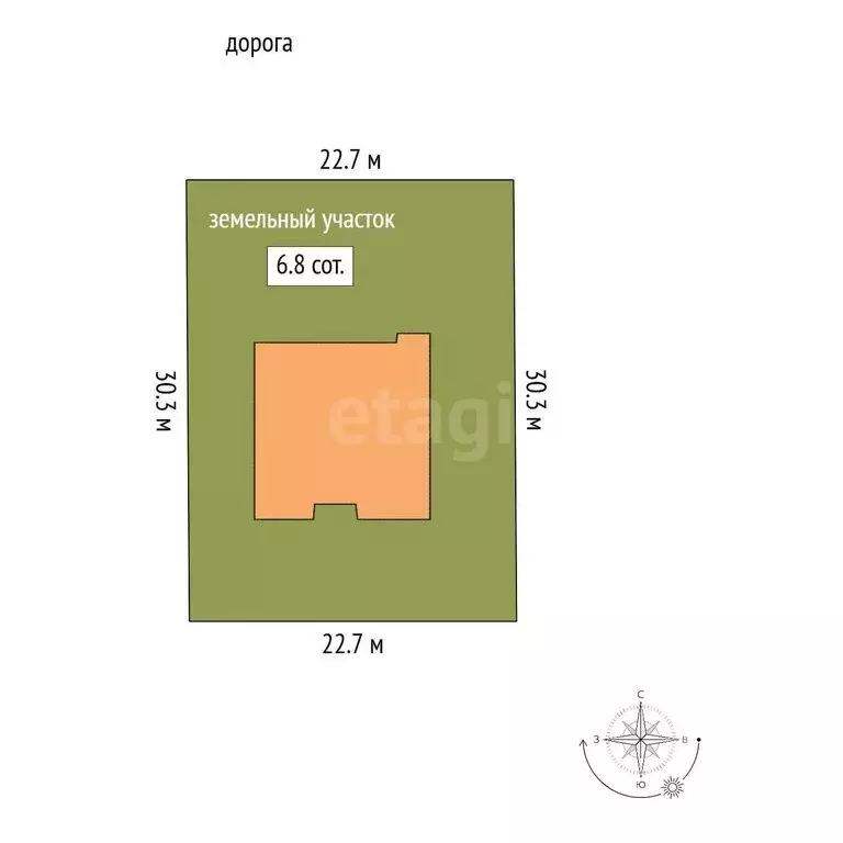 Дом в Приволжский район, коттеджный посёлок Биография (150 м) - Фото 1