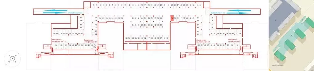 Гараж в Санкт-Петербург Октябрьская наб. (13 м) - Фото 1