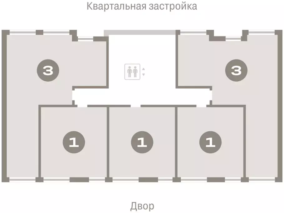 1-комнатная квартира: Тюмень, Мысовская улица, 26к1 (46.57 м) - Фото 1