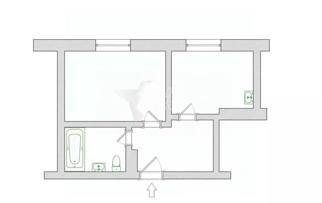 1-к кв. Приморский край, Находка ул. Мичурина, 8 (29.0 м) - Фото 1