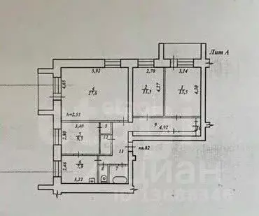 3-к кв. Хабаровский край, Ванино рп пер. Тихий, 5 (93.3 м) - Фото 2