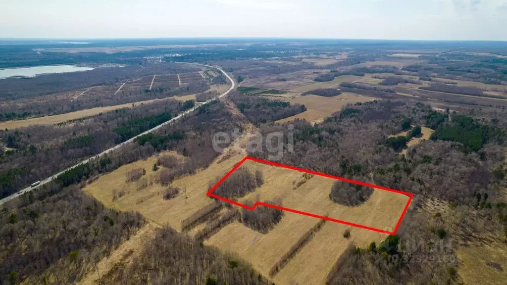 Участок в Томская область, Томский район, с. Кафтанчиково  (500.0 ... - Фото 1