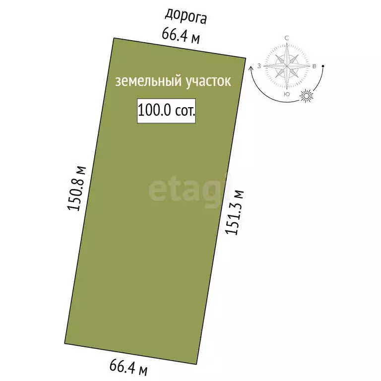 Участок в Чегемский район, село Шалушка (100 м) - Фото 1