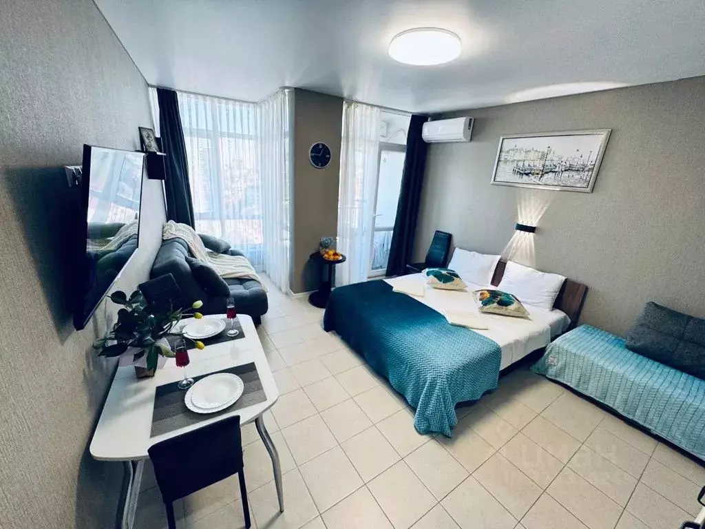 Студия Краснодарский край, Сочи Светлана мкр, ул. Депутатская, 10 ... - Фото 2