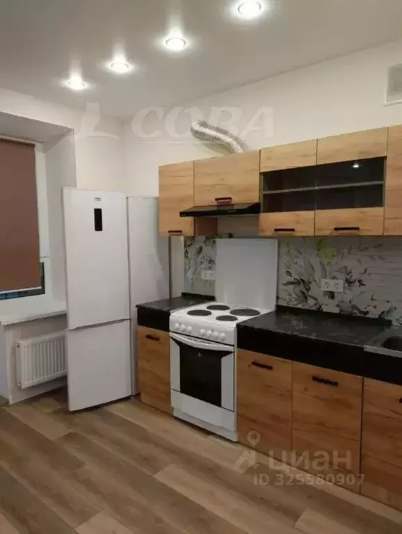 Студия Тюменская область, Тюмень ул. Тимофея Кармацкого, 9 (41.0 м) - Фото 1