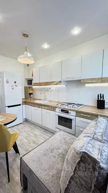 1-к кв. Калининградская область, Гурьевск Крайняя ул., 8 (39.0 м) - Фото 0