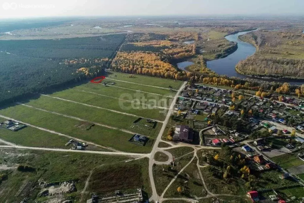 Участок в Тюменский муниципальный округ, деревня Криводанова, Дорожная ... - Фото 1