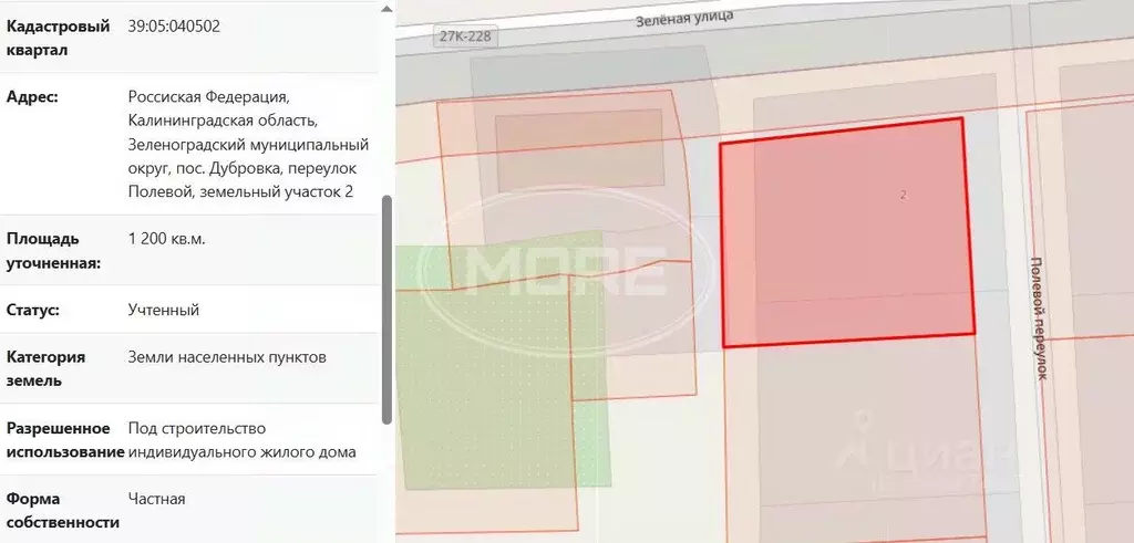 Участок в Калининградская область, Зеленоградский муниципальный округ, ... - Фото 2